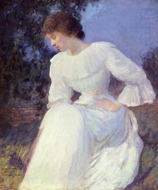Edmund Charles Tarbell Woman in White, china oil painting image
